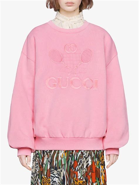 gucci jumper womens pink|Gucci sweatshirt for women.